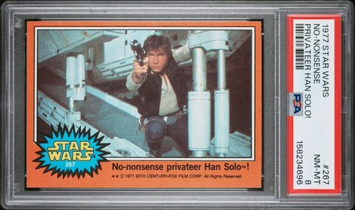 1977 STAR WARS #267 NO-NONSENSE PRIVATEER HAN SOLO! PSA 8 NM-MT 4696
