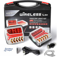 Kabellose Led RüCkleuchten Lkw Magnetische AnhäNger RüCkleuchten Kabellos Frei