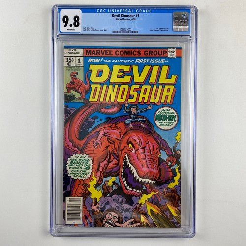 Devil Dinosaur #1 (1978) CGC 9.8, 1st Devil Dinosaur and Moon Boy, Jack Kirby