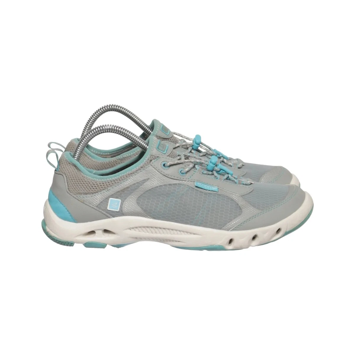 Sperry Top Sider, Trainingsschuhe, Größe: 41 1/2, Grau/Blau/Weiß, Damen #dOY