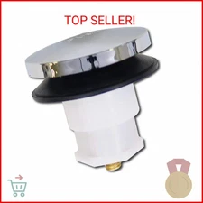 KISSLER & CO. INC Drain Stopper,Plastic,Chrome (58-7153)