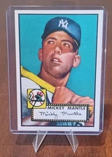 Mickey Mantle 1952 Rookie Card (RC) REPRINT #311 N.Y Yankees Icon - HOF REPRINT 