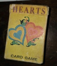 Vintage Miniature Hearts Card Game By Whitman Complete With Instruction Card