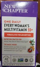 New Chapter Every Woman  s One Daily 55 Multivitamin Tablets-48 Count- Exp 05/26