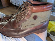 Timberland 7 Eye Leather/Goretex Chukka Boots Size UK 10