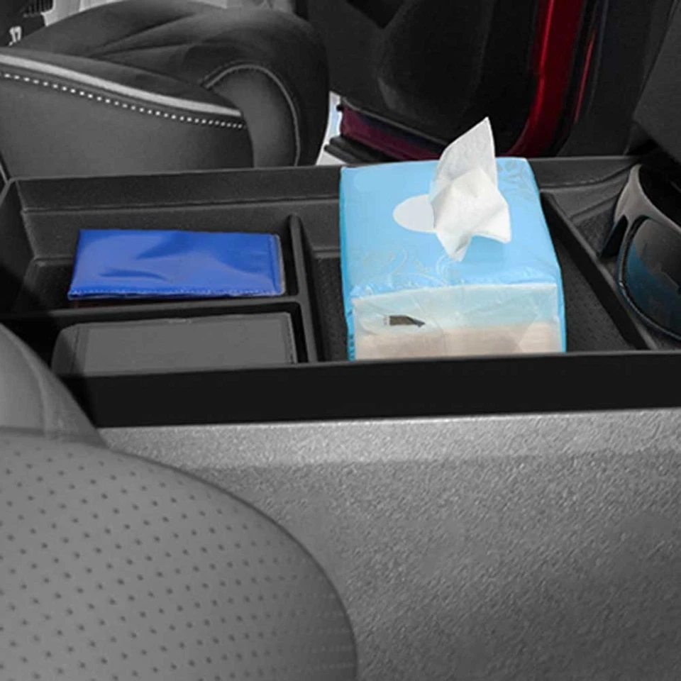 Black ABS Storage Box for Chery OMODA C5 2022 2025 Fuel Version Center Console - Image 4 of 4