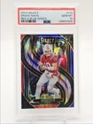 DRAKE MAYE 2024 SELECT PREMIER LEVEL ROOKIE RED BLUE SHOCK RC PSA 10 Q2010