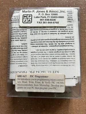 Marlin P Jones PIC Programmer  DIY Kit 6081-KT  NIB VINTAGE