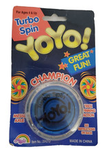 Vintage 90's Agglo Turbo Spin 1999 YOYO Metal Axle Trick Spinning Action Sealed