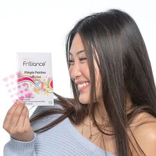 pimple Frillance 2 PACK - Hydrocolloid Pimple Patches 36 Count Hearts shaped