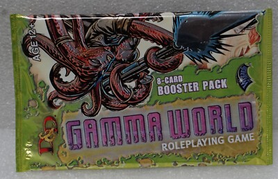 gamma world booster box Amazon.com: Wizards of the Coast Gamma World RPG 1 Booster Pack Dungeons  and Dragons Gamma World : Toys & Games