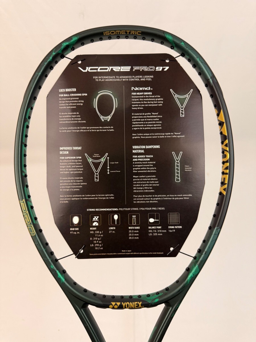 NEW Yonex Vcore Pro 97 330 2019, 4 3/8 | eBay