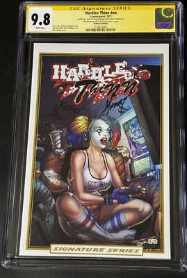 Hardlee Thinn #1  9 Of 10 ! Double Auto By Alex Kotkin & Marat Mychaels CGC 9.8