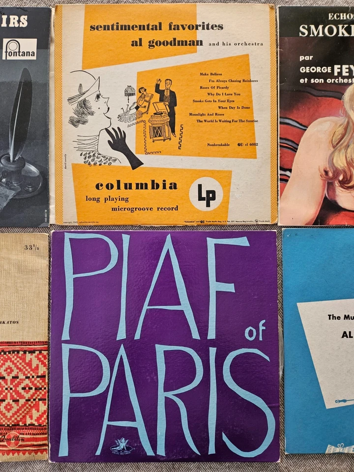 KONVOLUT 6 LPs: Edith Piaf, George Feyer, Al Goodman, Hungarian Folk - Bild 3 von 4