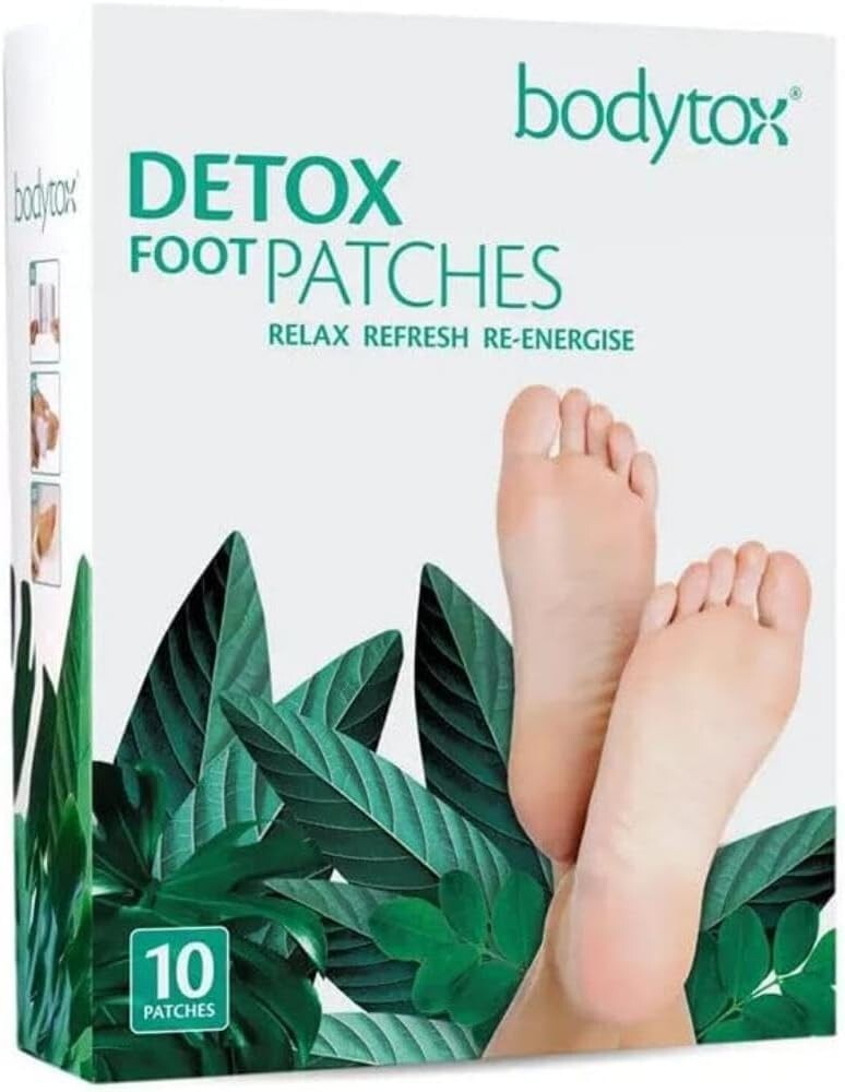 Bodytox Detox Foot Patches Pack of 10 - Relax Refresh and Re-Energise
