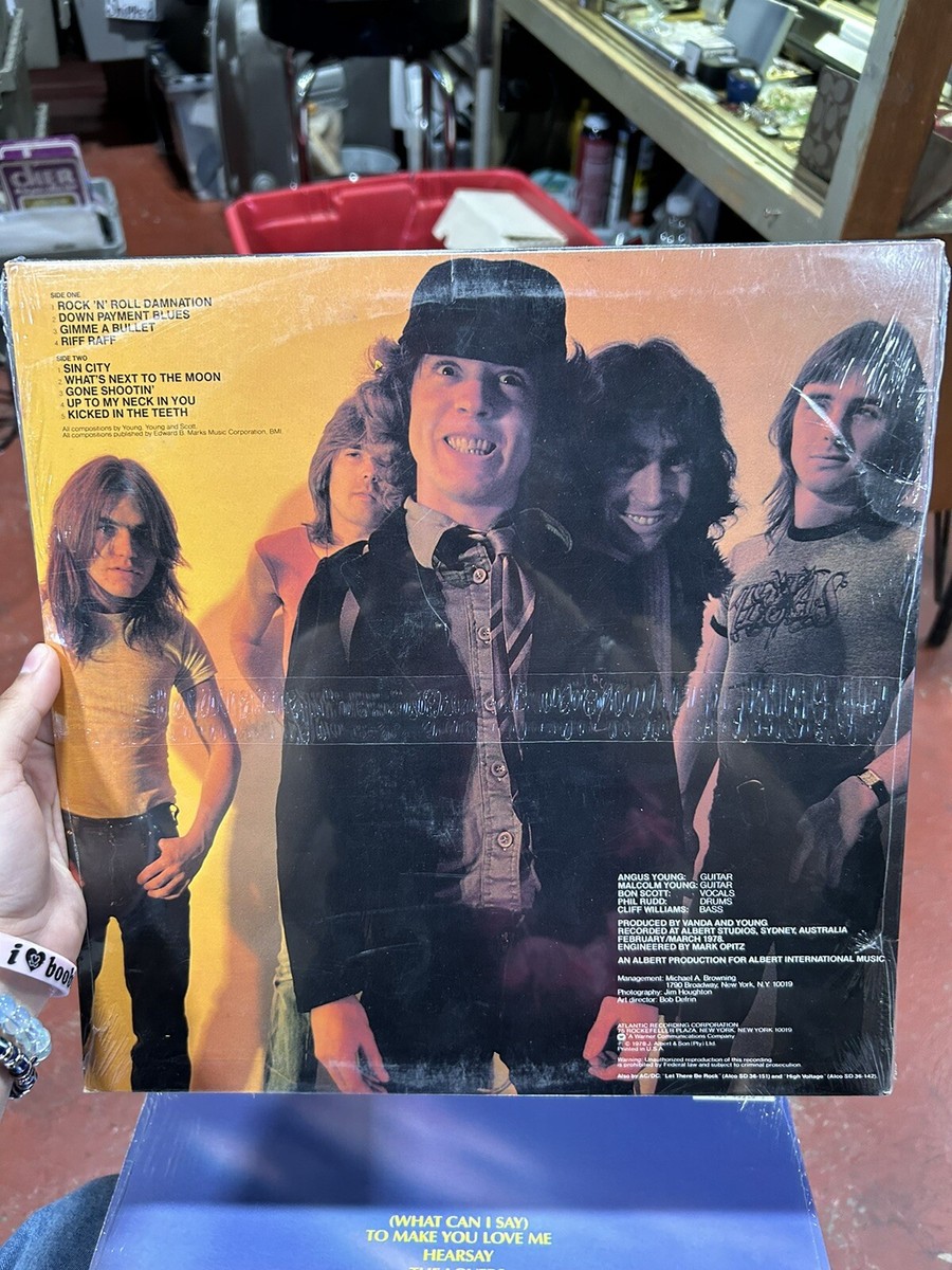 AC/DC Powerage LP VINYL RECORD ALBUM Atlantic SD 19180 sealed new