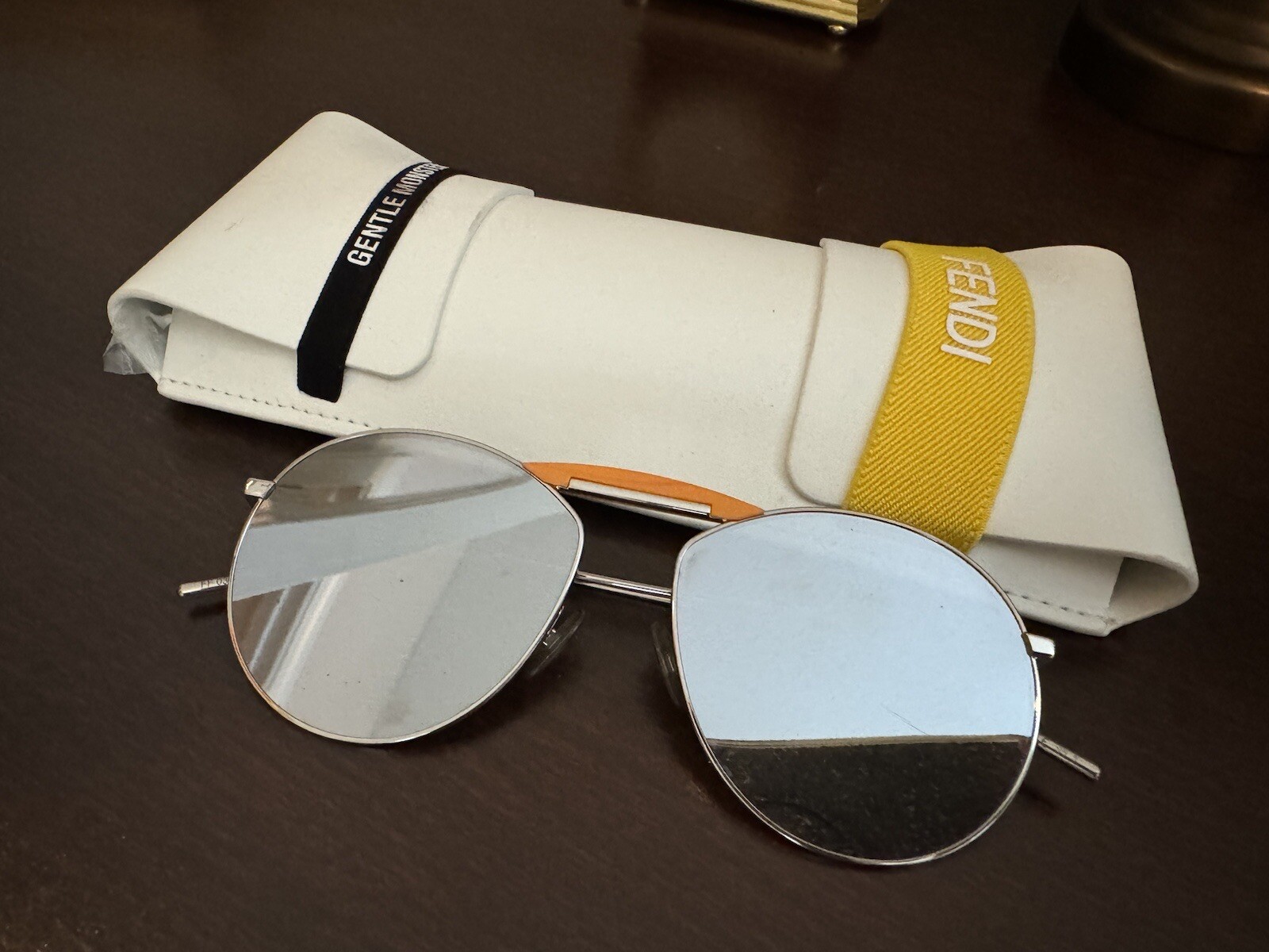 Gentle Monster x FENDI collaboration sunglasses stylish luxury eyewear-image