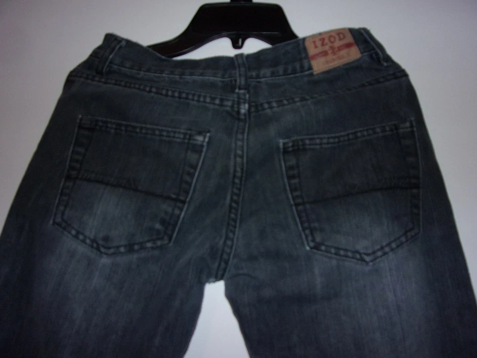 Izod: Boys Size 12 Regular Slim Straight Jeans - Image 4 of 4