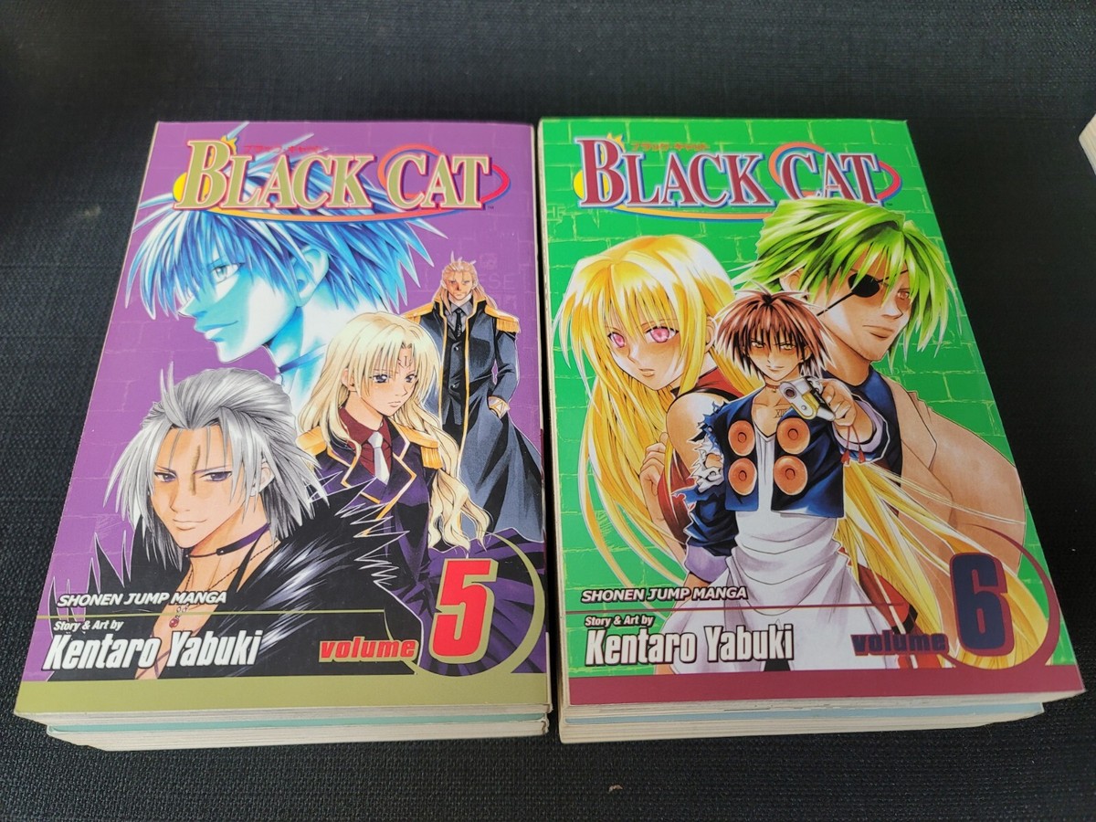 Black Cat By Kentaro Yabuki Manga Vol 1-12 | eBay