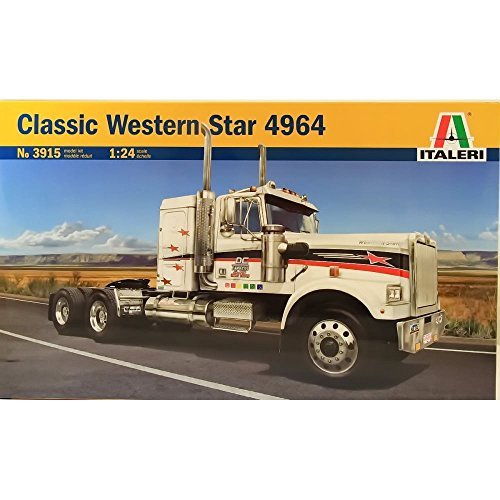 デコトラ‼️イタレリ製・1/24 Western Star 4964★未組立品★ Classic Western Star 4964 Truck Camion Plastic Kit 1:24