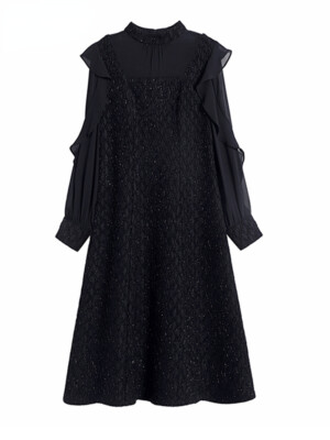 New Chic Women Dress Slim Chic Long-Sleeved Dress Elegant Ladies Dresses |  eBay