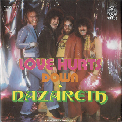 7'' Nazareth - Love Hurts / Down [Ungespielt - MINT]