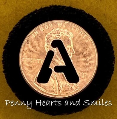 LUCKY PENNY CUT OUT LETTERS: Charity 100%
