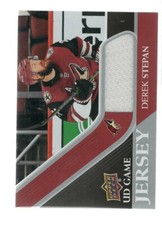 20-21 UD Series 1 Hockey Game Jersey GJ-DS Derek Stepan