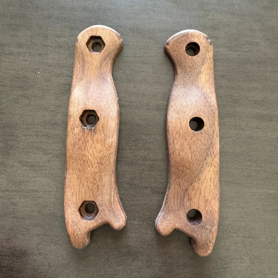 Básculas de nogal para Ka-Bar Becker bk-15, 16, 17, 18, 19 / hechas en EE. UU. Foto 2 de 4
