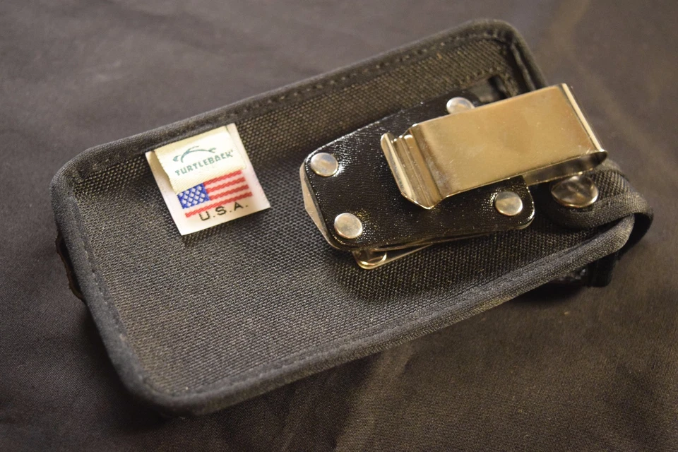 Half Screen Cover for Sonim XP7 Nylon Fitted Phone Case Rotating Metal Belt Clip - Image 2 of 4