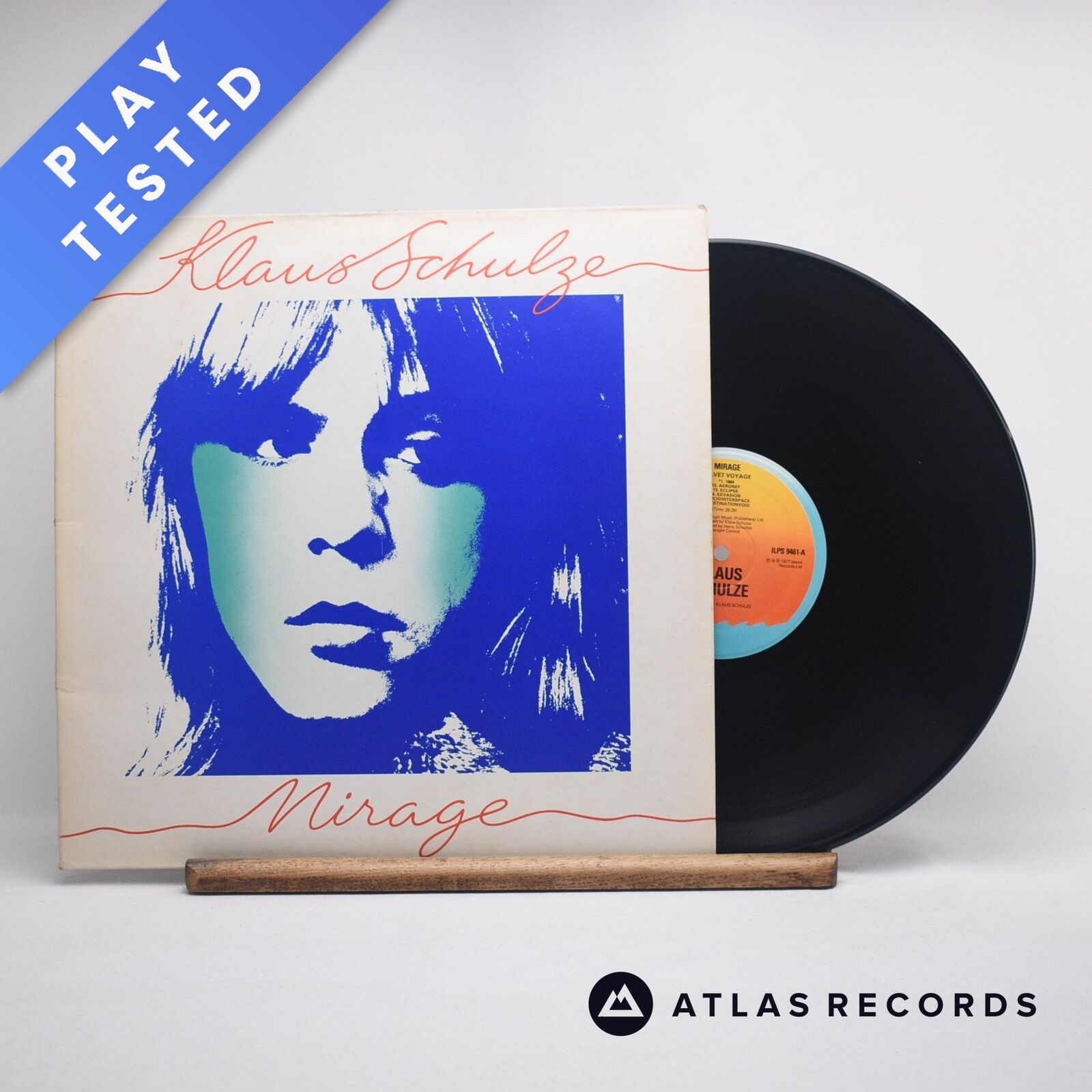 Klaus Schulze Mirage Gatefold LP Album Vinyl Record ILPS 9461 - VG+/VG+