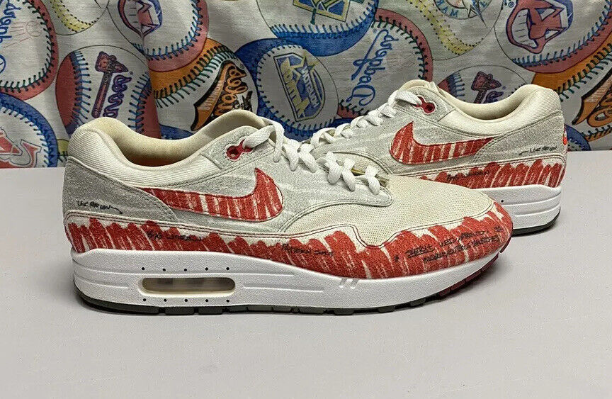 Nike Air Max 1 Sketch To Shelf Size 11 Authentic Vintage VTG Nike Air Max 1 Sketch To Shelf Size 11 Authentic Vintage VTG
