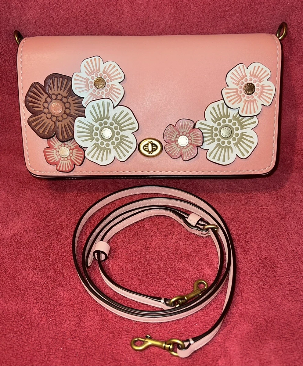 Tea rose coach outlet purse