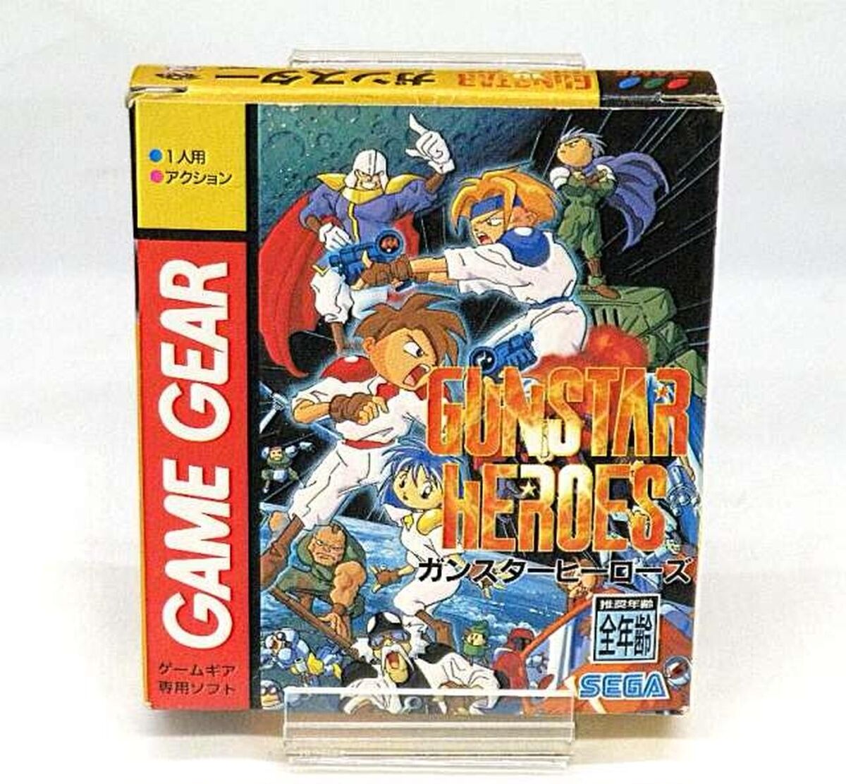 スーパーセール 半額タイムセール SEGA Game Gear Gunstar Heroes GG W/ box manual used | eBay ゲームギア