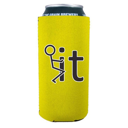 Coolie Junction F*ck It 16 oz. Coolie lata de neopreno; plegable, elección de color - Imagen 18 de 19