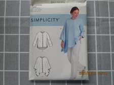Simplicity #R10425 R5 - Misses Shirt - Asymmetrical - SZ  6 14 UNCUT - Pretty!