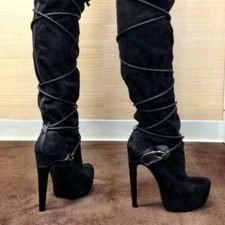 Monika Chiang Over The Knee Boots Carabiners