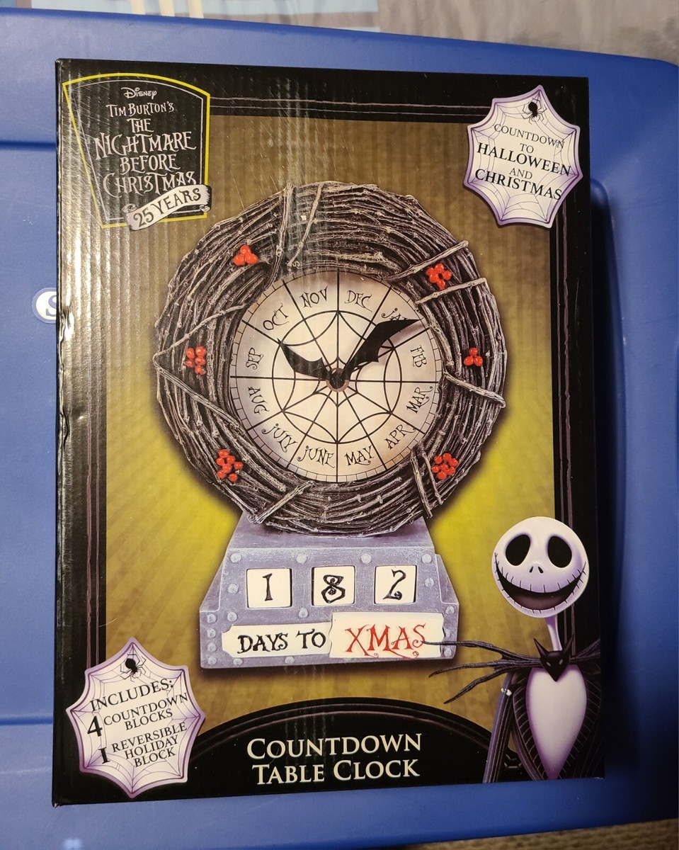 The Nightmare Before Christmas Countdown Clock, Halloween