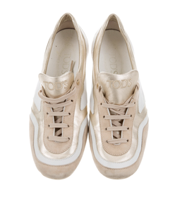 gold designer sneakers