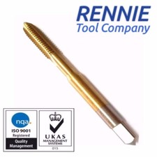 Spiral Point HSS Machine Taps - TiN Coated - All Sizes - Includes VAT Receipt