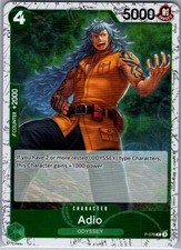 Adio (Pirate Foil) P-078 English PRB02 - One Piece Card - NM