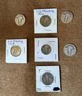 7  standing liberty quarter us coins Bonus coins will be included