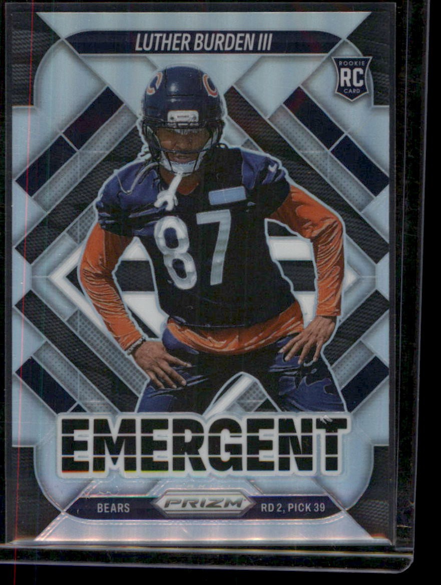 2025 Panini Prizm #19 Luther Burden III Emergent