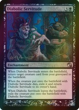 MTG Diabolic Servitude Foil ** Premium Deck Series: Graveborn ** English