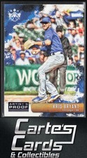 Kris Bryant 2019 Panini Diamond Kings #139b Artist's Proof Blue Chicago Cubs