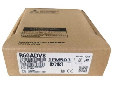 R60ADV8 1PCS NEW MITSUBISHI R60ADV8 PLC Processor Module
