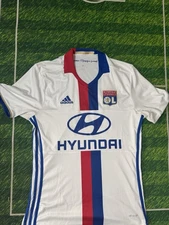 Lyon 2016-17 Jersey Small Adidas Soccer Football Shirt Olympique Lyonnais