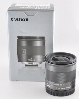 Tested [Mint in Box] CANON EF-M 11-22mm F/4-5.6 IS STM Lens From Japan
