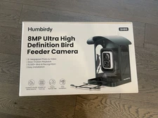 SOLIOM Humbirdy 4K 8MP  ULTRA DEFINITION BIRD FEEDER CAMERA METAL  NEW SH66 AI