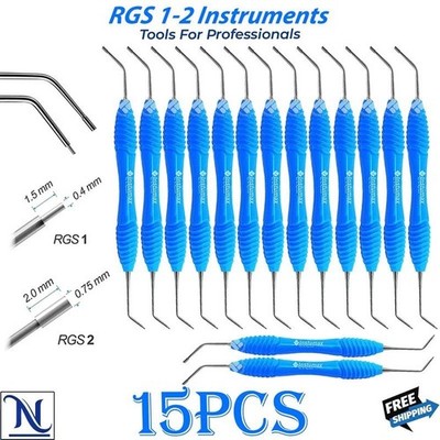 Dental Instrument RGS 1-2 / 3-4 Silicone Handle Depth Dimensions for Restoration